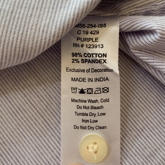 JACHS Purple & White Striped Shirt w/ Green Martini Glasses, XL - Picture 10 of 10